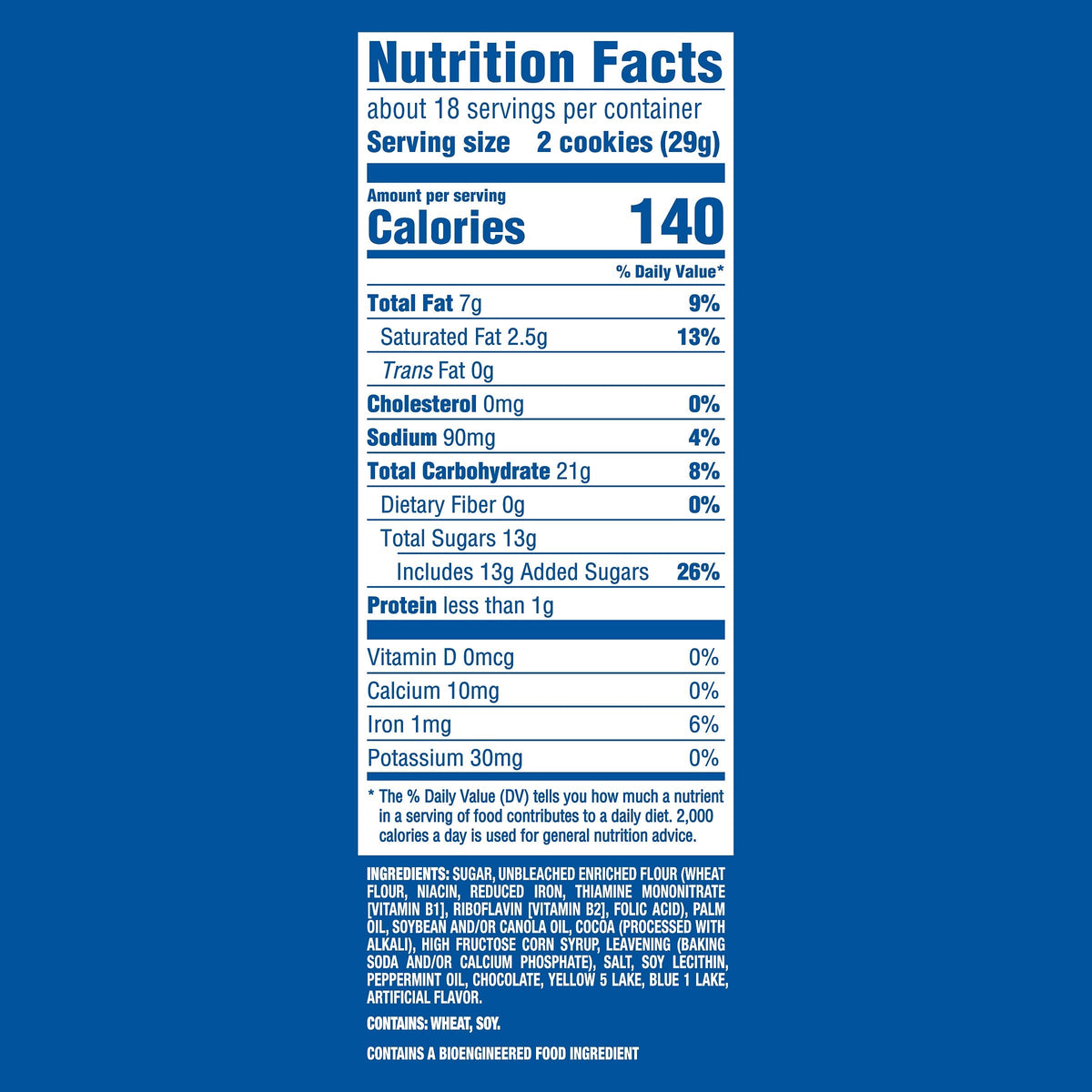 OREO 薄荷巧克力夾心餅乾 530g