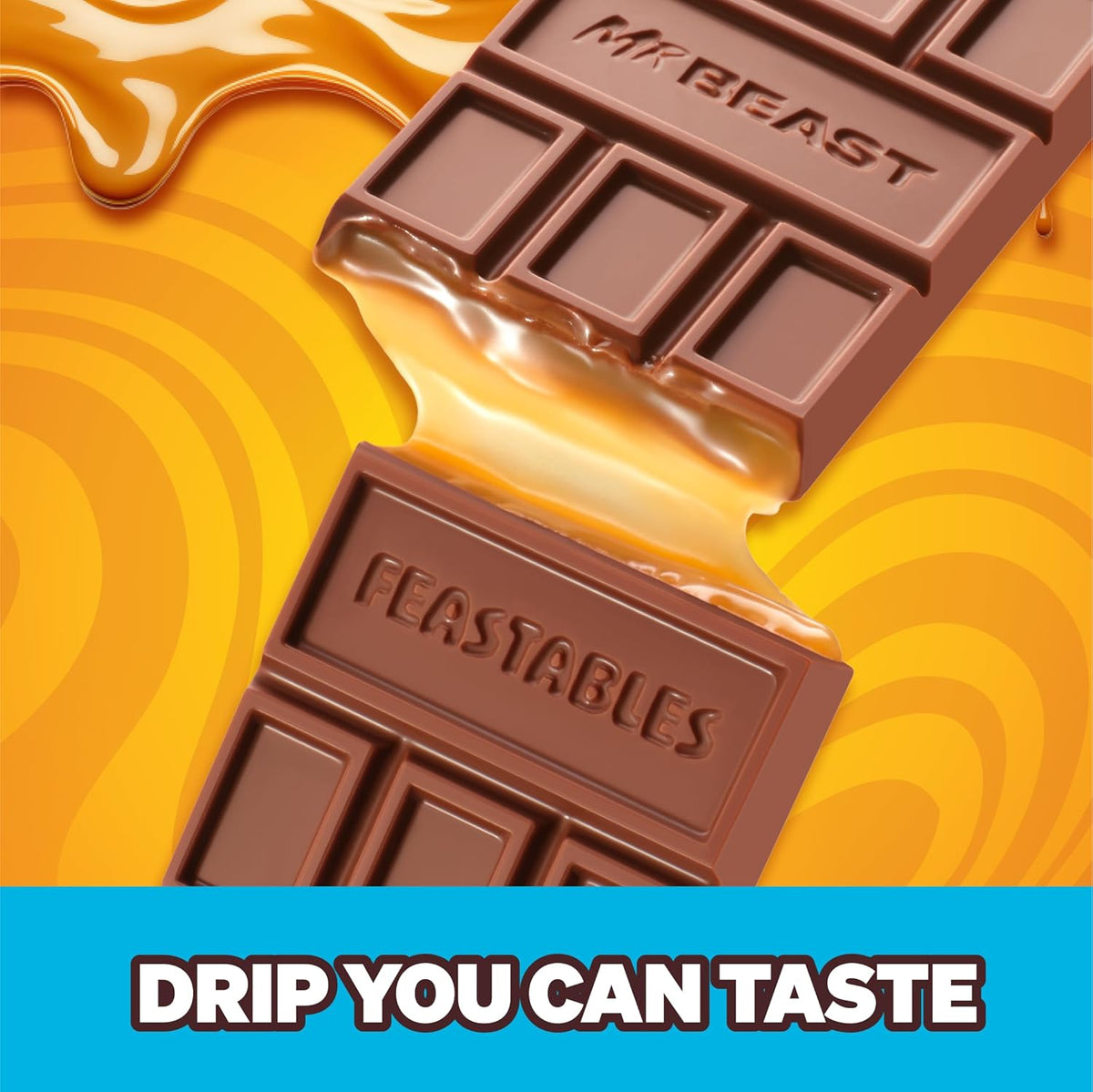 Feastables 焦糖巧克力棒 60g