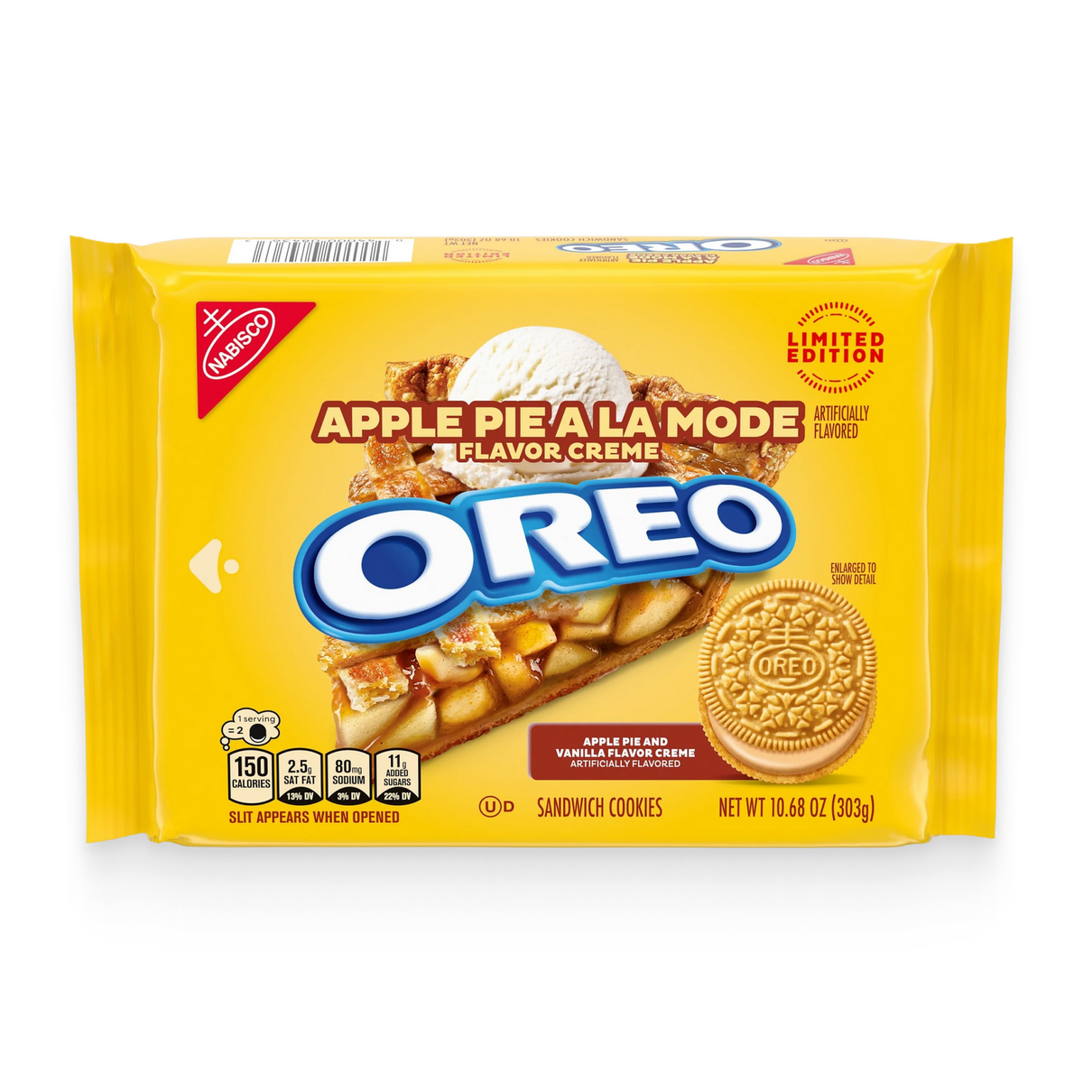 OREO 蘋果派配香草 303g
