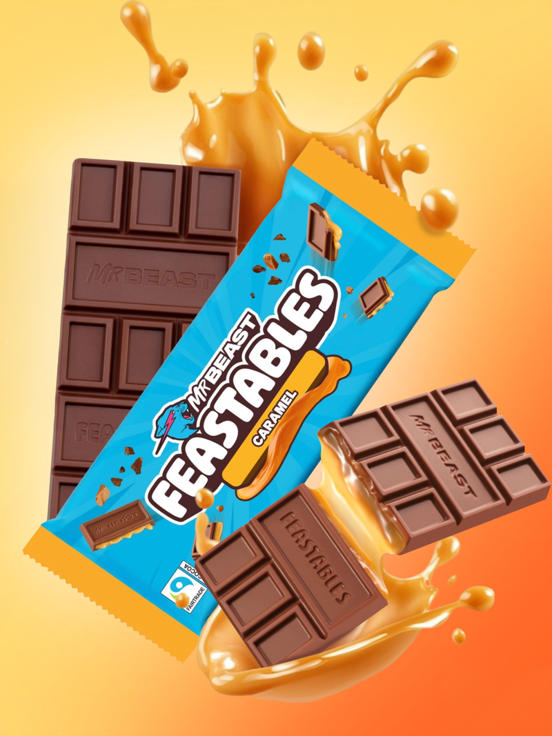 Feastables 焦糖巧克力棒 60g