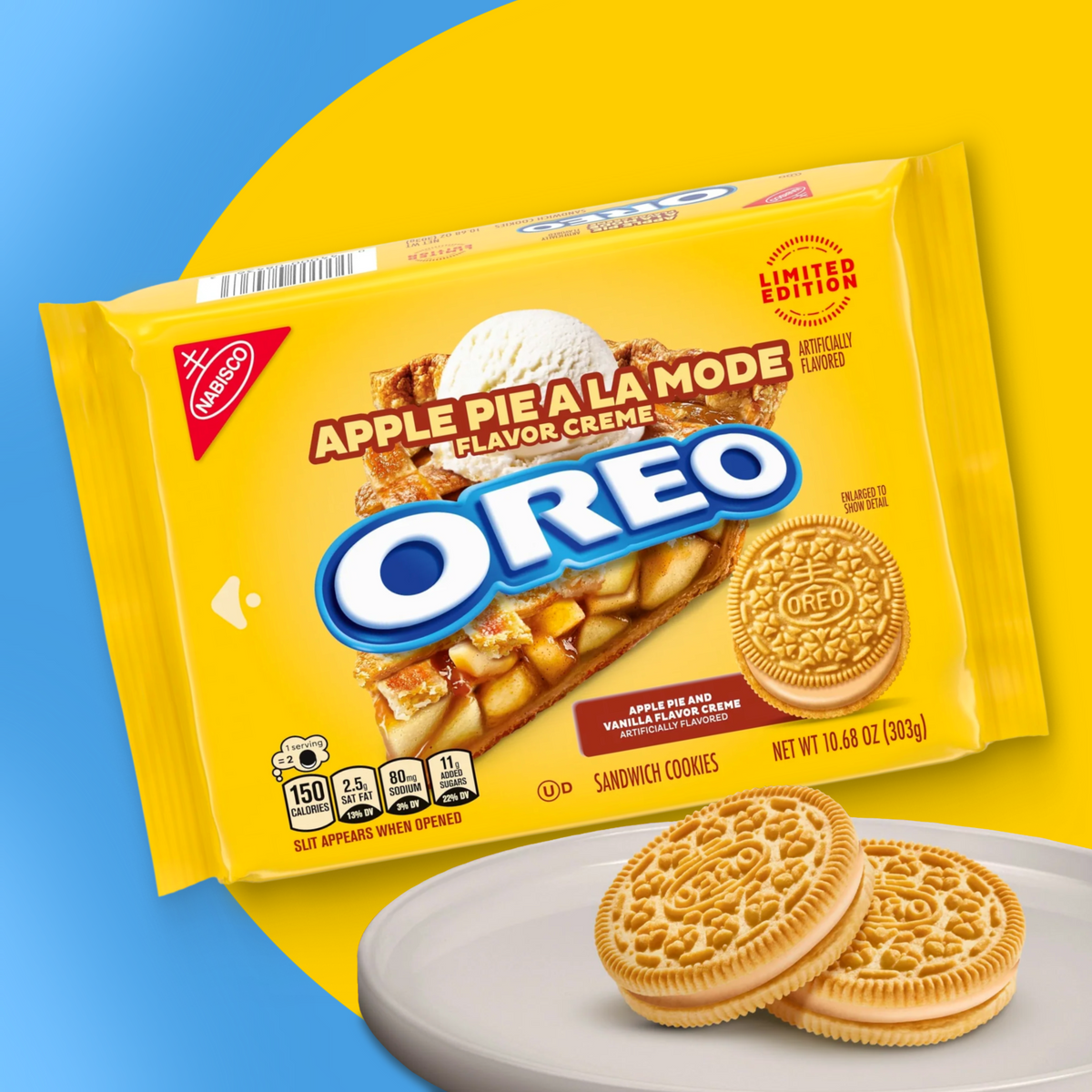 OREO 蘋果派配香草 303g